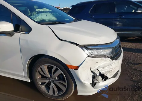 2022 Honda Odyssey Touring из США, поврежденный, VIN 5FNRL6H85NB058948